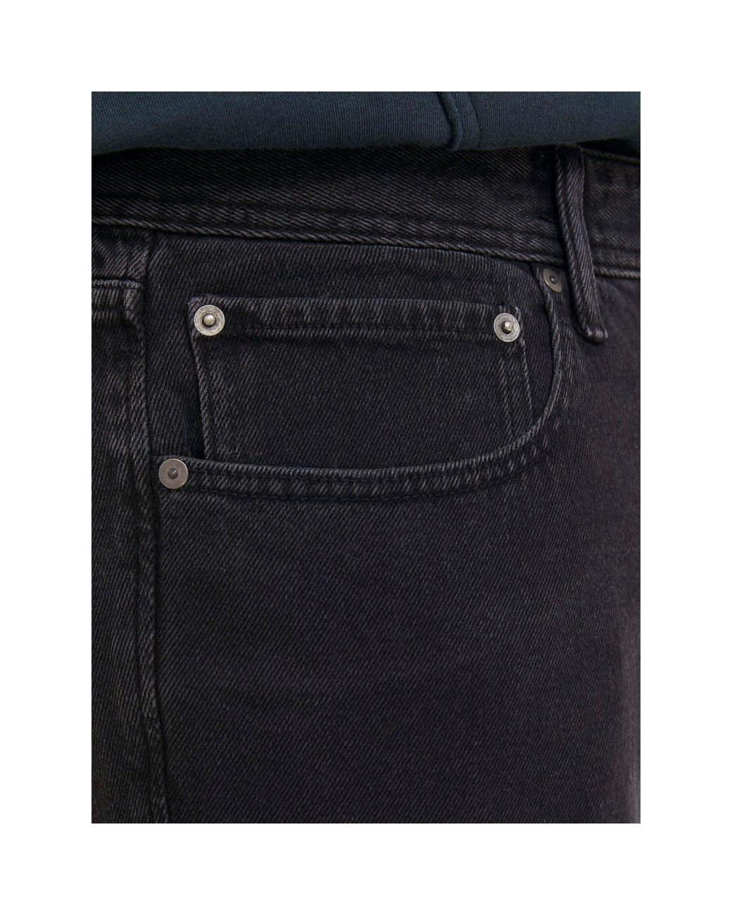 Jack & Jones Blue Chris Plus Size Wide Leg Jeans for men