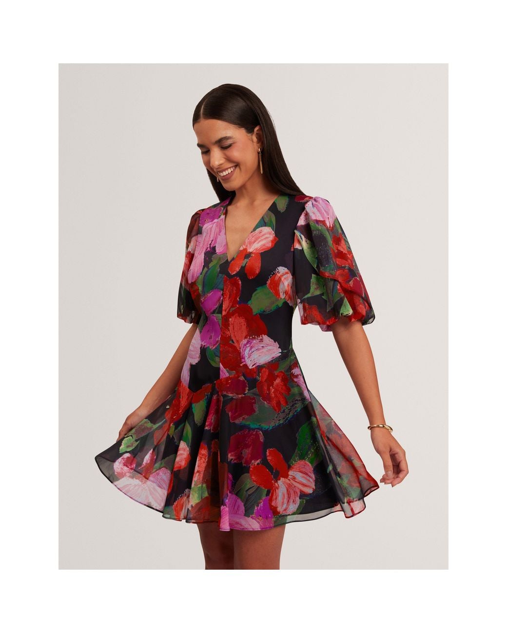 Ted Baker Red Ted Min Dress Ld71
