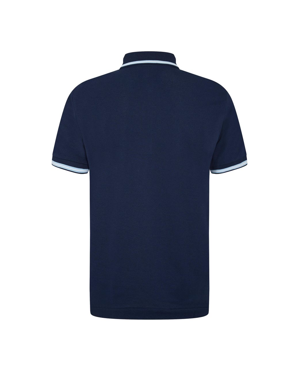 Lacoste Blue Tipped Short-Sleeve Polo Shirt for men