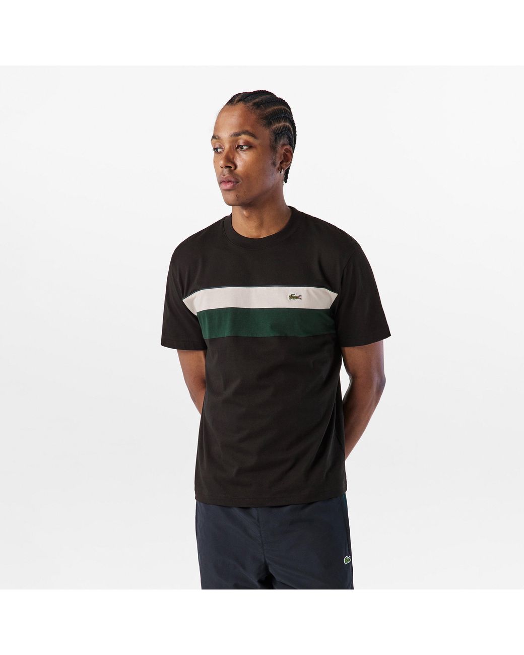 Lacoste Black T-Shirt for men