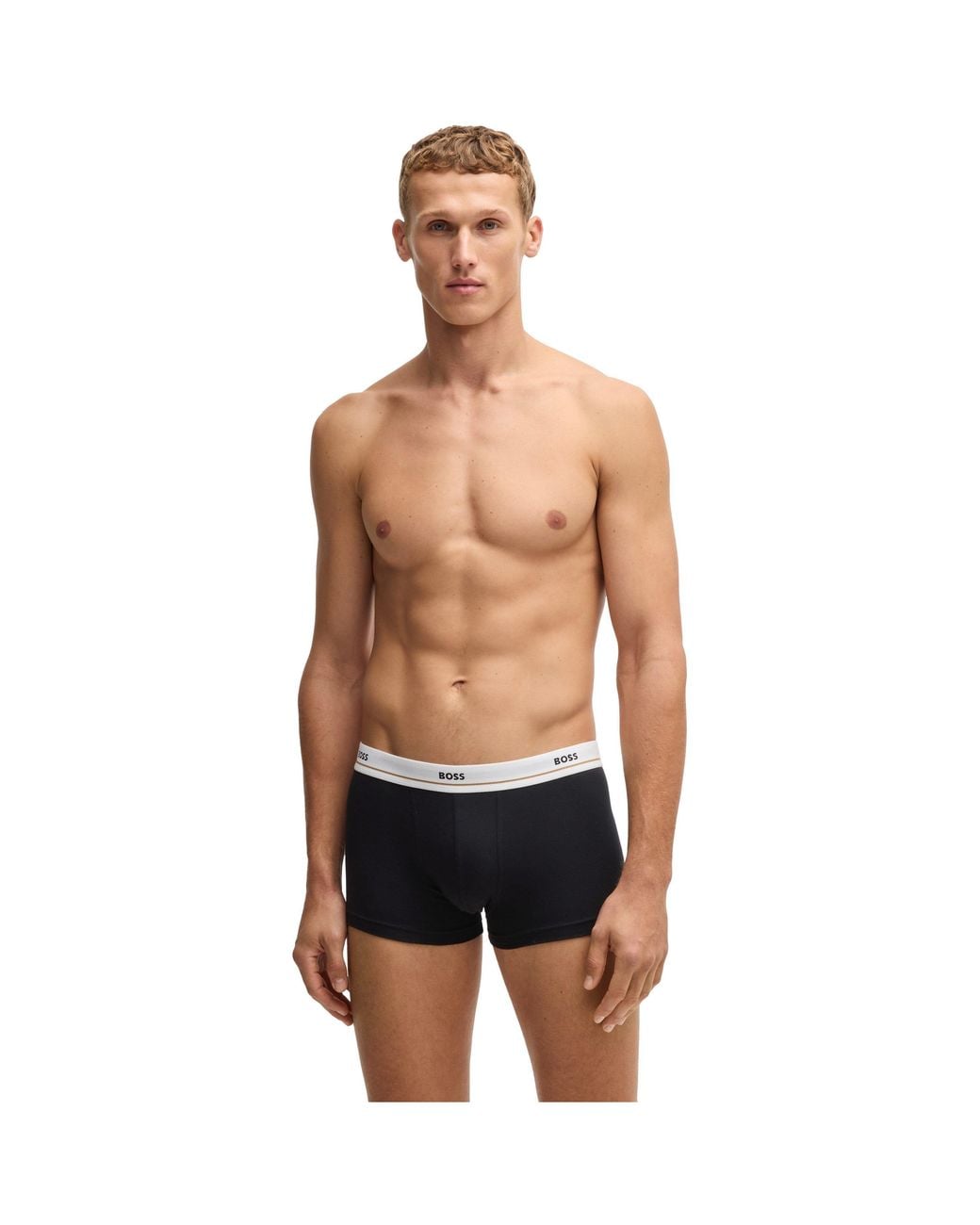 Boss Black Essential Soft-Touch Trunks for men