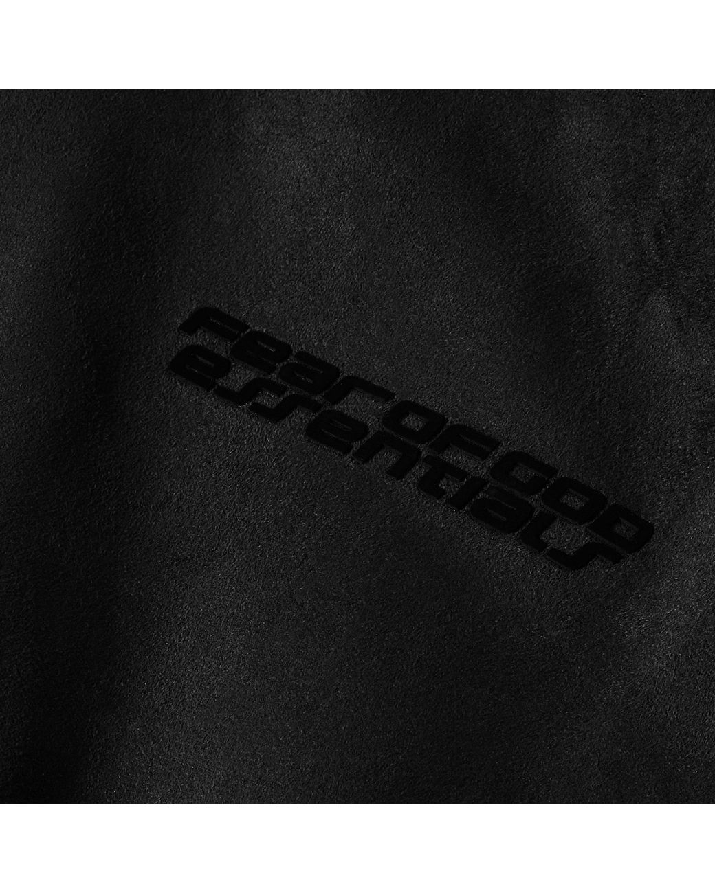 Fear Of God Black Vintage Funnel-Neck Tracksuit Top