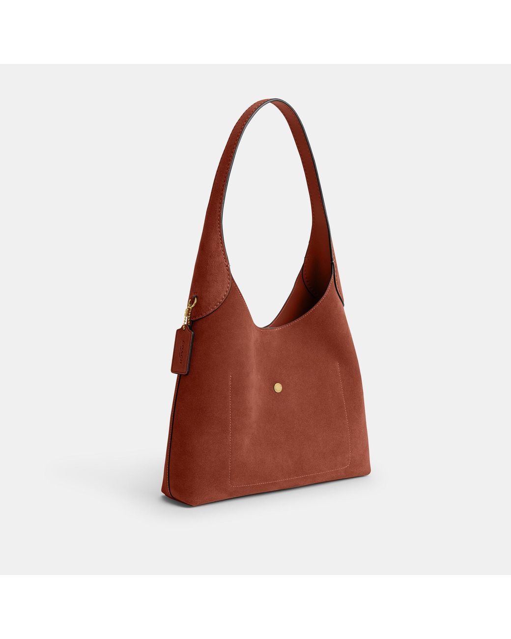 COACH Brown Brooklyn Shoulder Bag