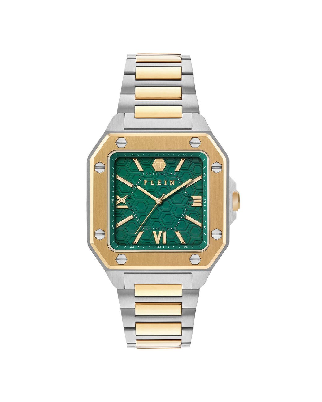 Philipp Plein Metallic Rock Couture Analogue Quartz Watch for men