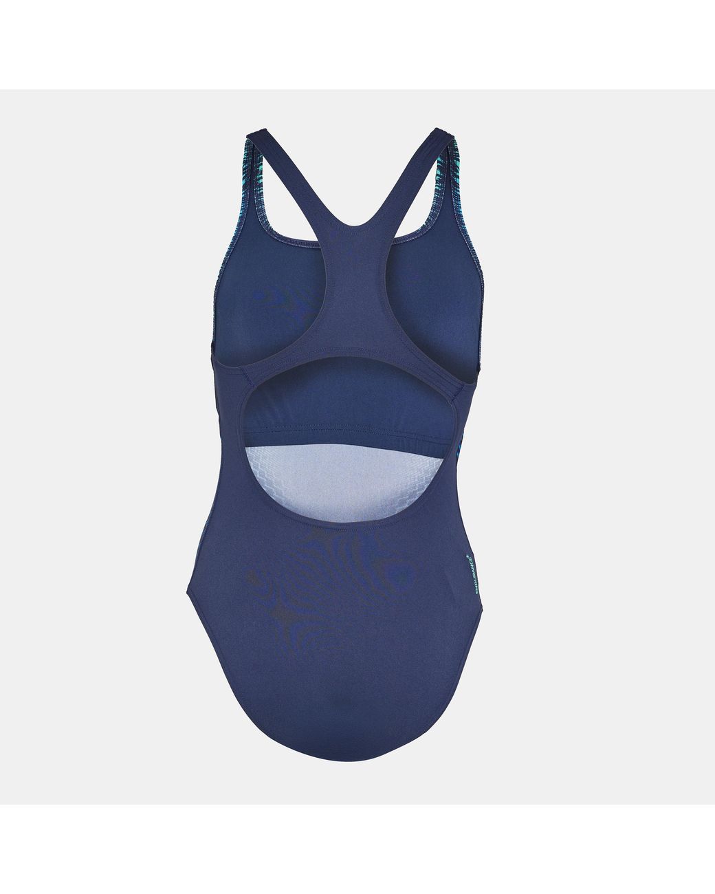 Speedo Blue Laneback One-Piece Swimsuit