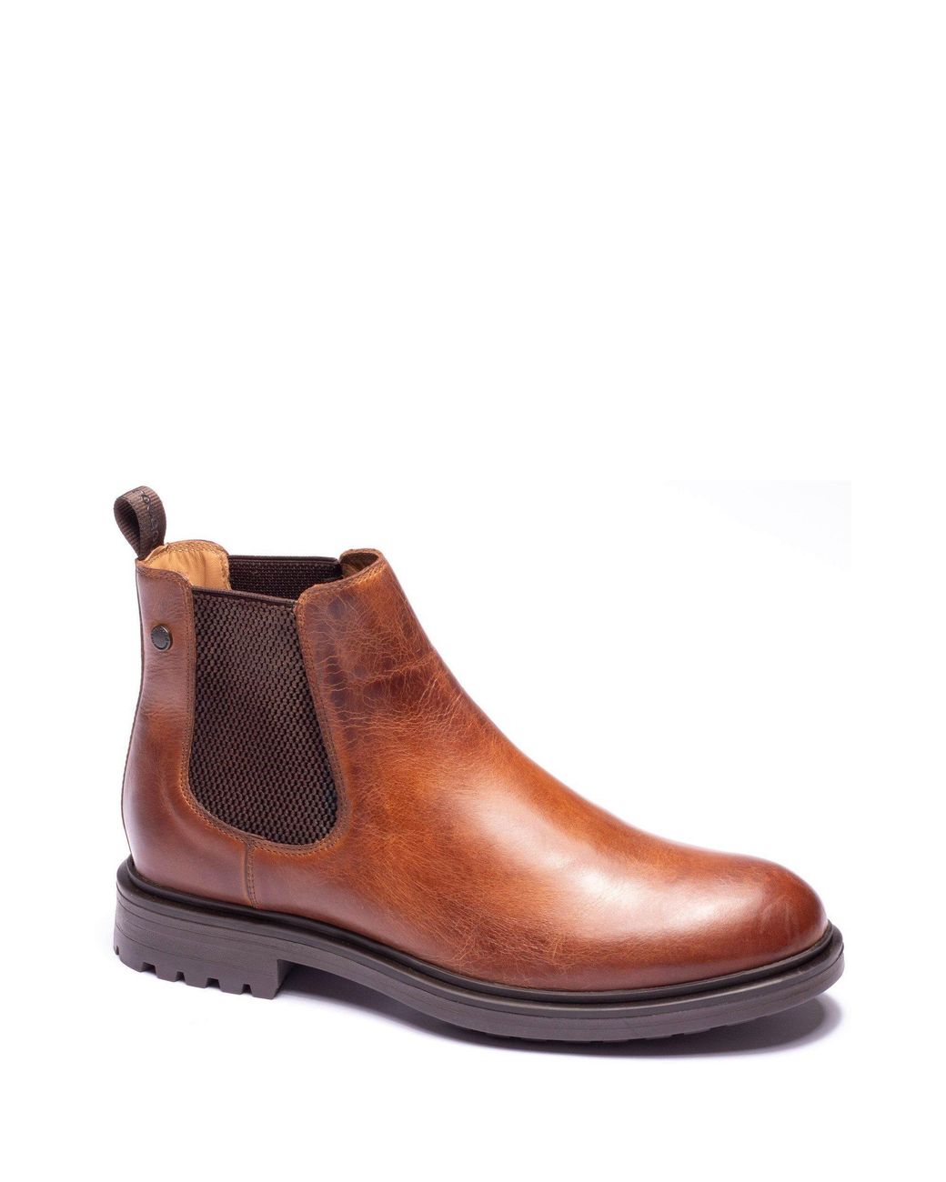 Base London Brown Roebuck Chelsea Boot for men