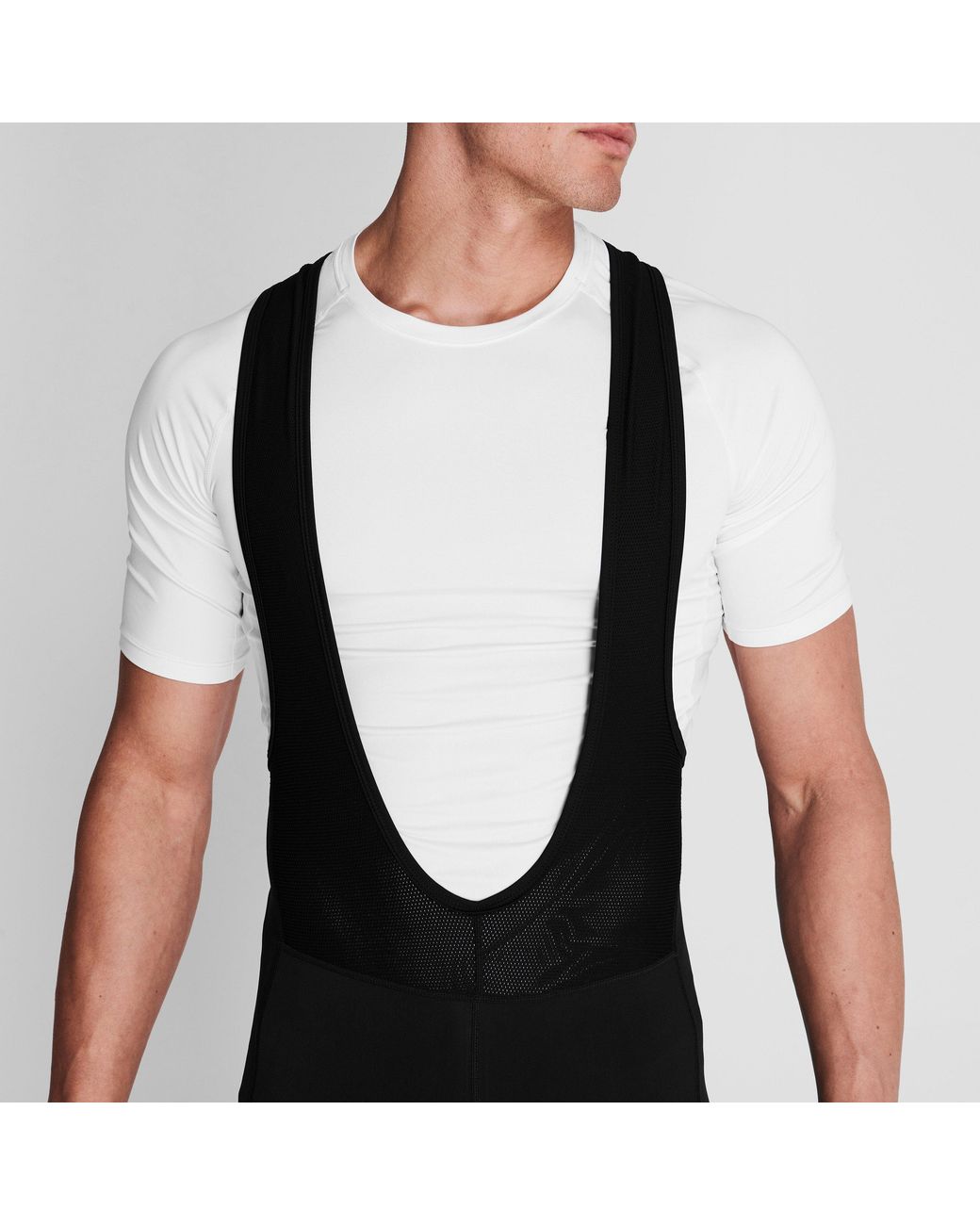 Pinnacle Black Performance Bib Tights for men