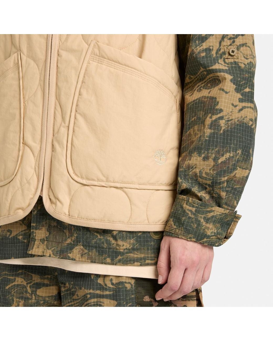 Timberland Blue Gilet for men