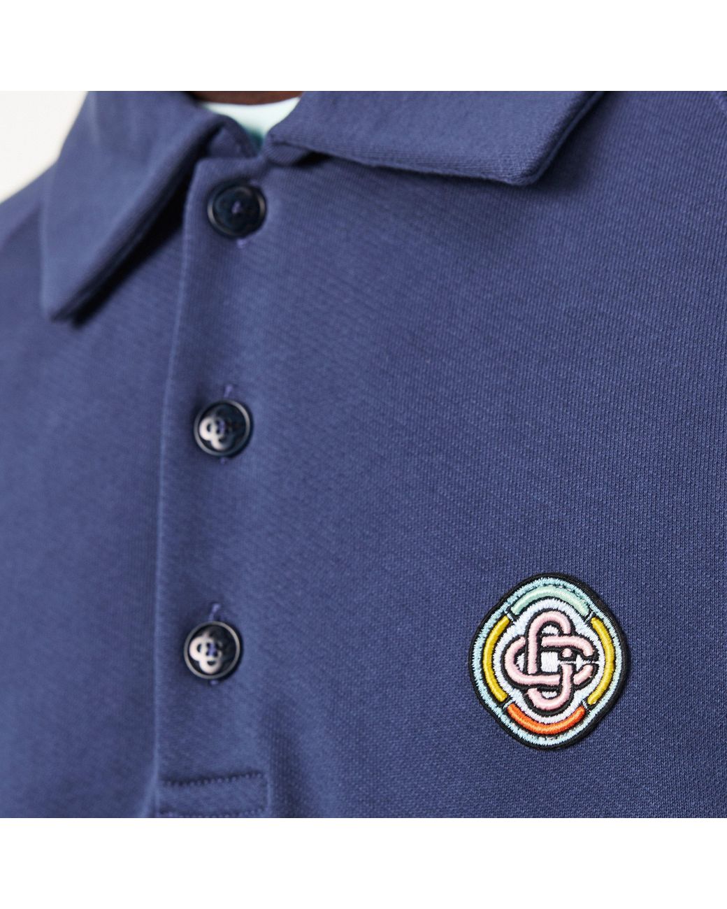Casablanca Blue Crew Sweatshirt for men