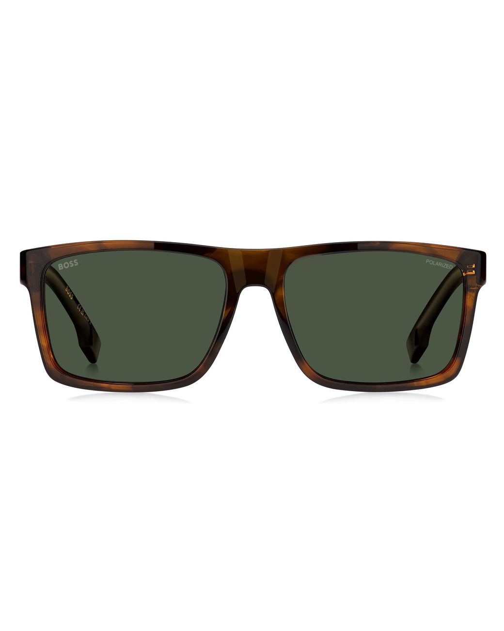 Boss Green Sn63 Polarised Acetate Rectangular Sunglasses for men