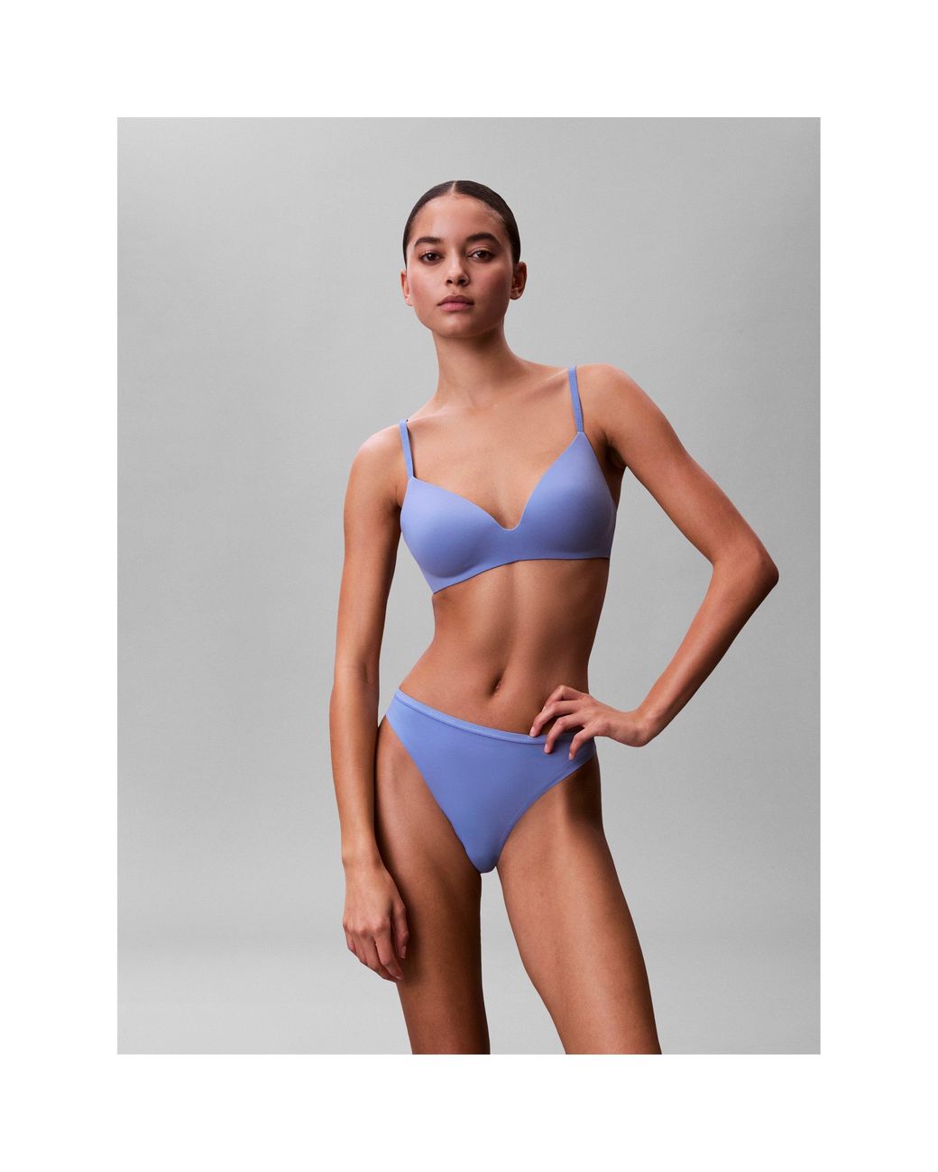 Calvin Klein Blue Thong