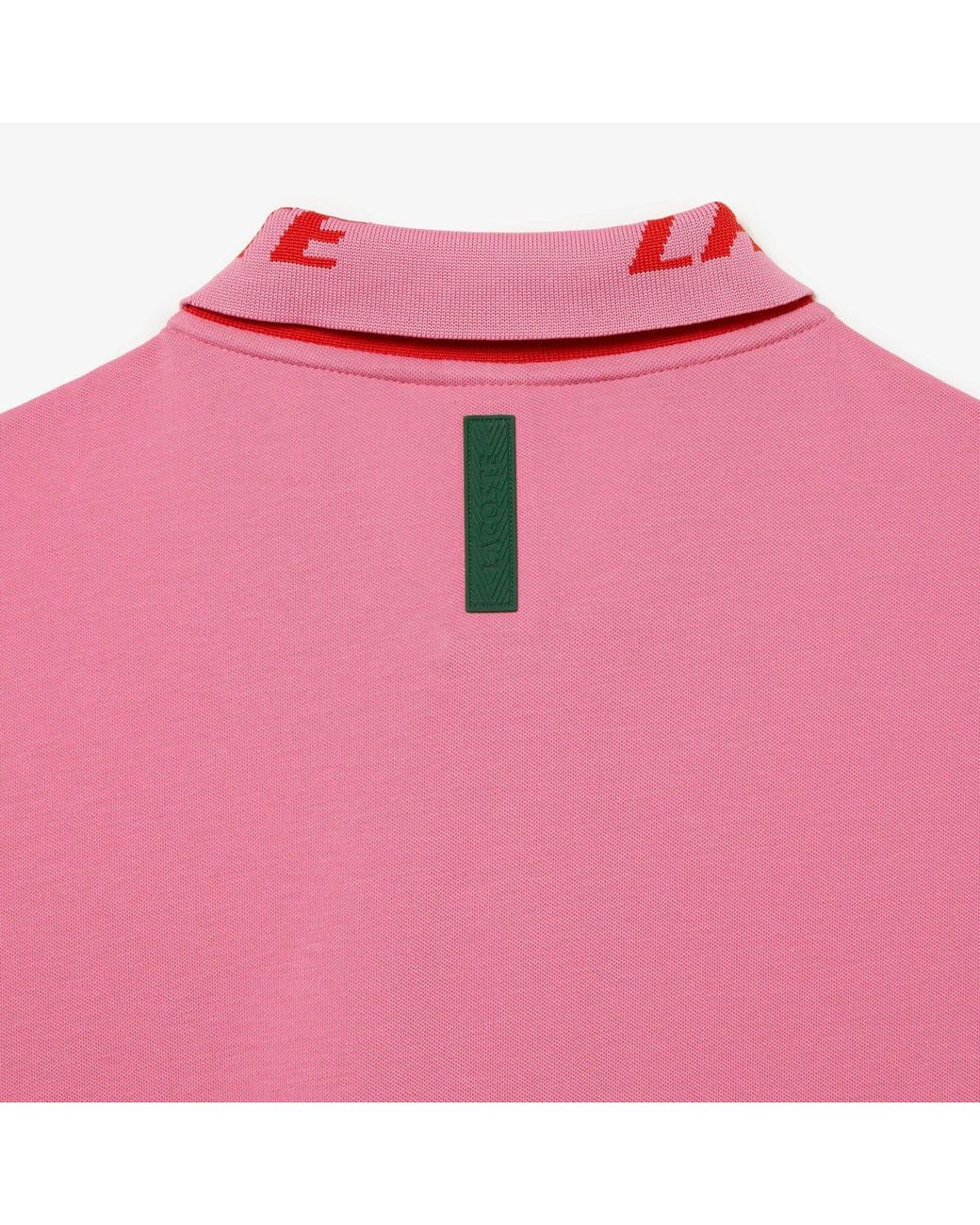 Lacoste Red Slim Fit Movement Polo Shirt