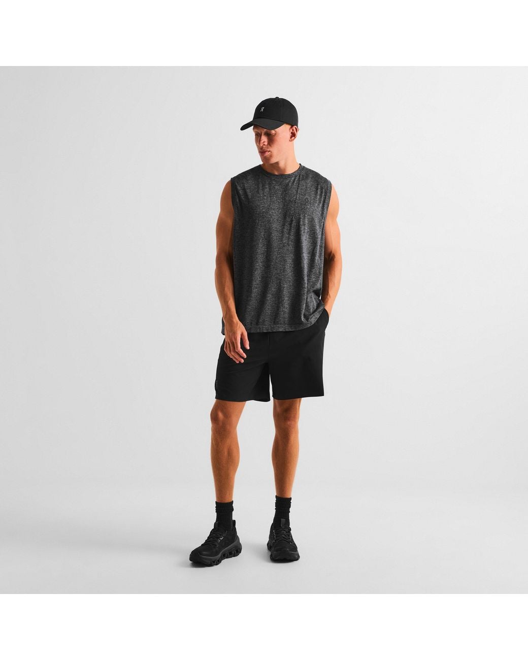 On Shoes Black Cloud X Tempo Road Running Shoes for men