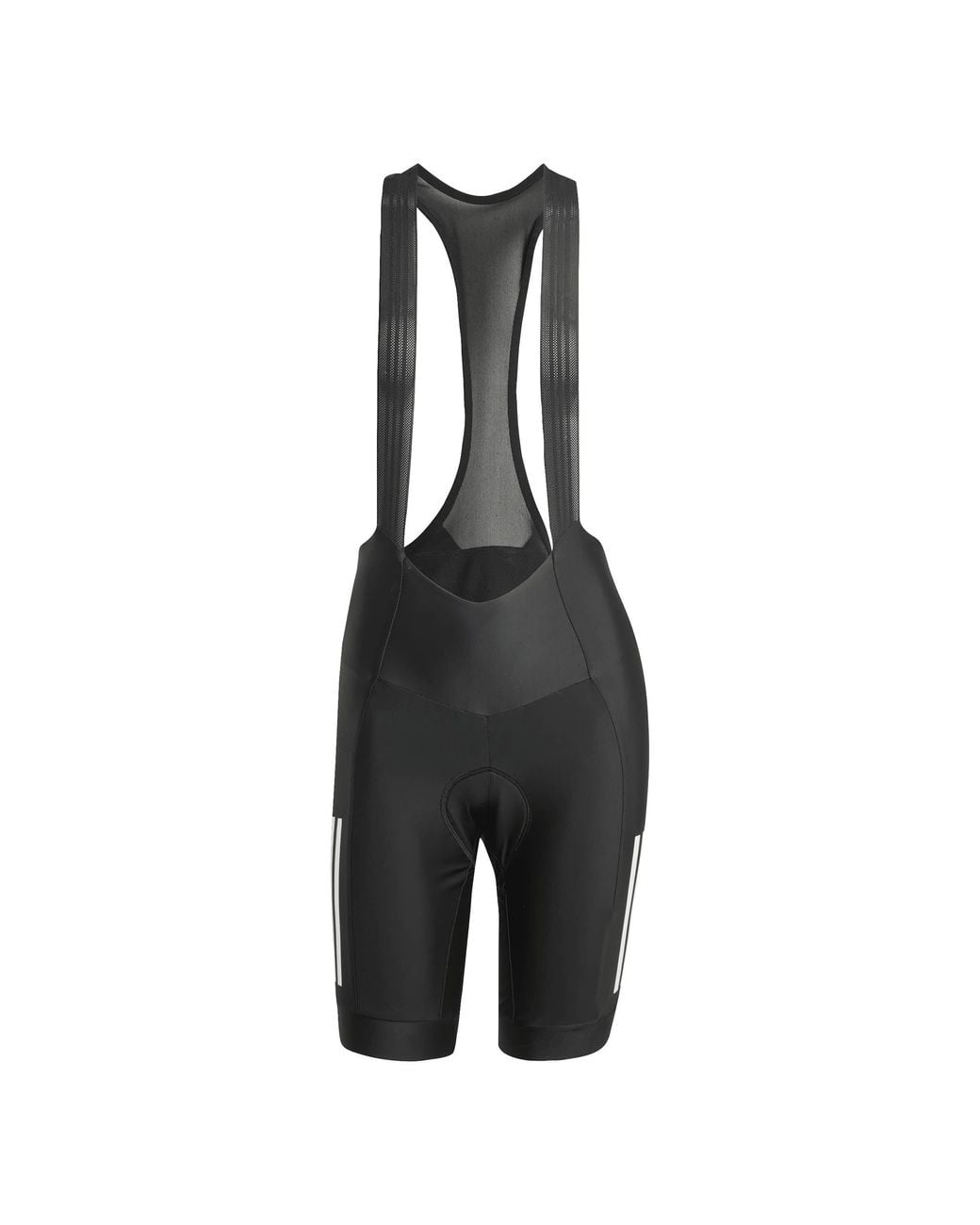 Adidas Black Essentials Padded Compression-Fit Bib Shorts