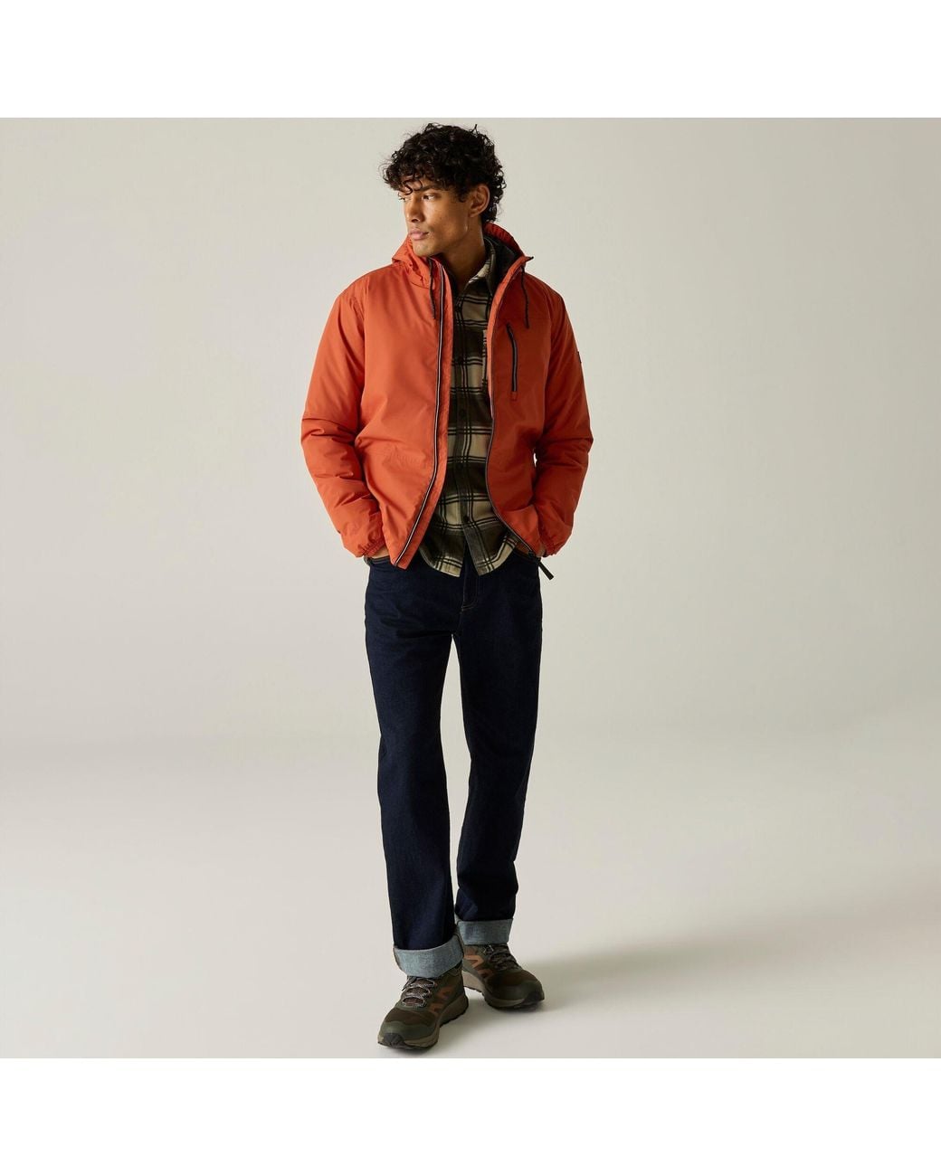 Regatta Red Winter Shorebay Waterproof Jacket for men