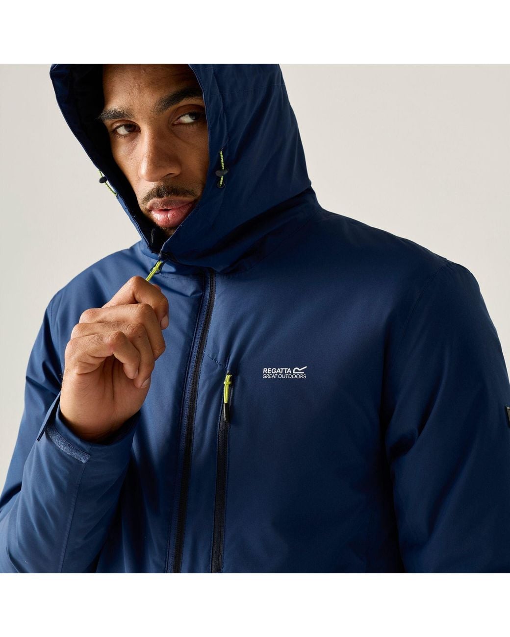 Regatta Blue Allston Waterproof Jacket for men