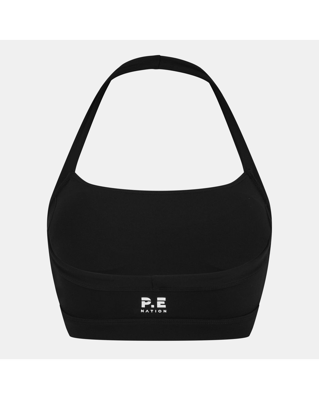 P.E Nation Black Unwind Medium Impact Sports Bra