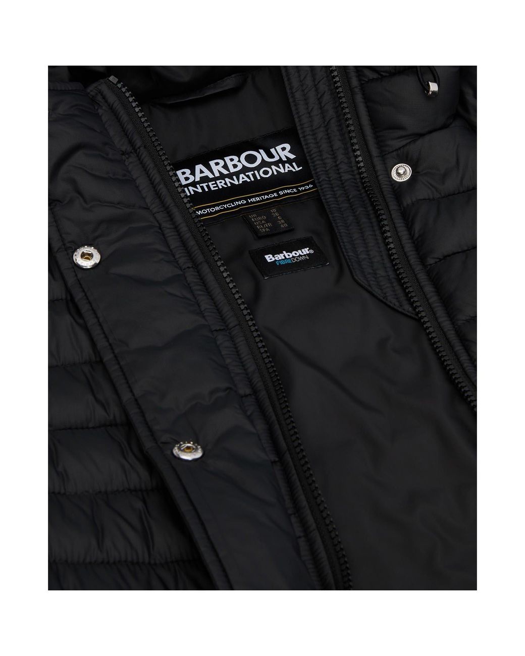 Barbour Black Jada Puffer Jacket