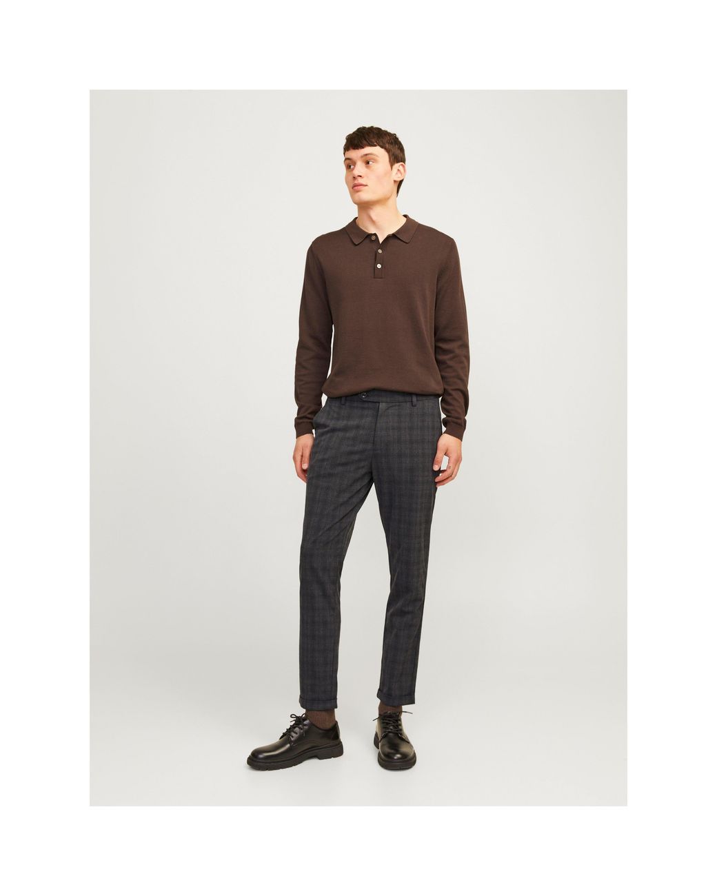 Jack & Jones Black Marco Chinos for men