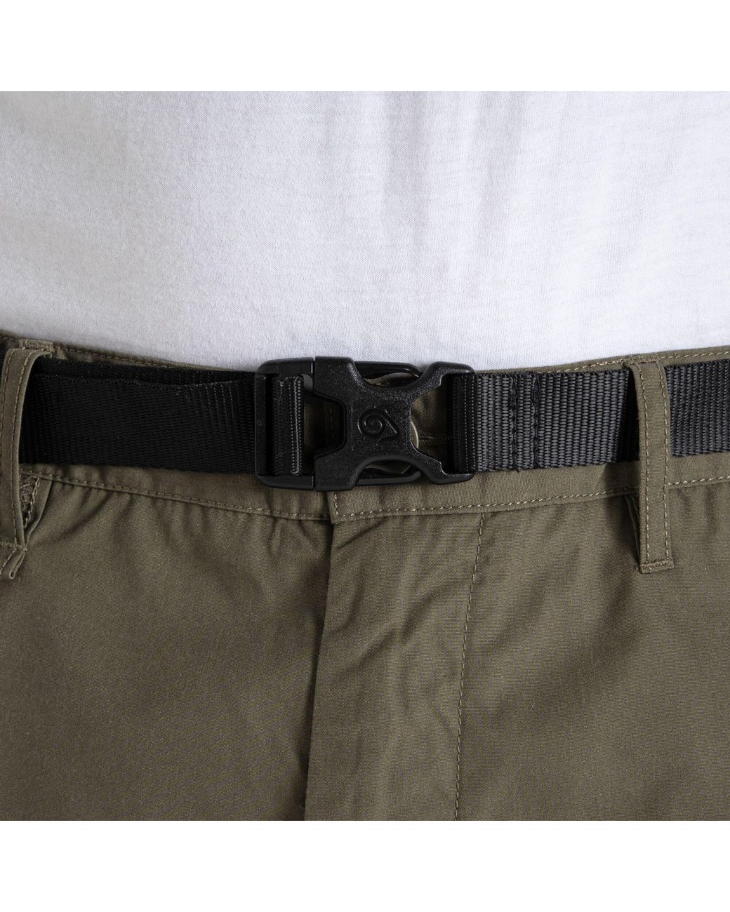 Craghoppers Gray Kiwi Convertible Water-Repellent Trousers for men