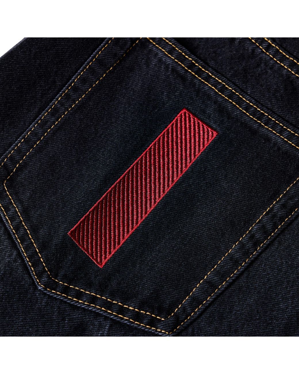 ICECREAM Black Denim Shorts for men