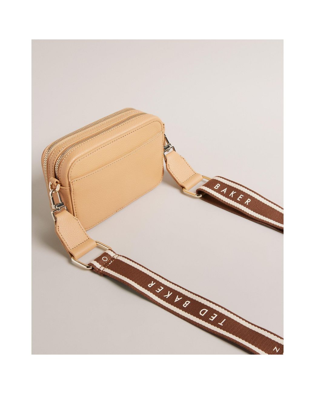 Ted Baker Brown Stunna Mini Cross Body Bag