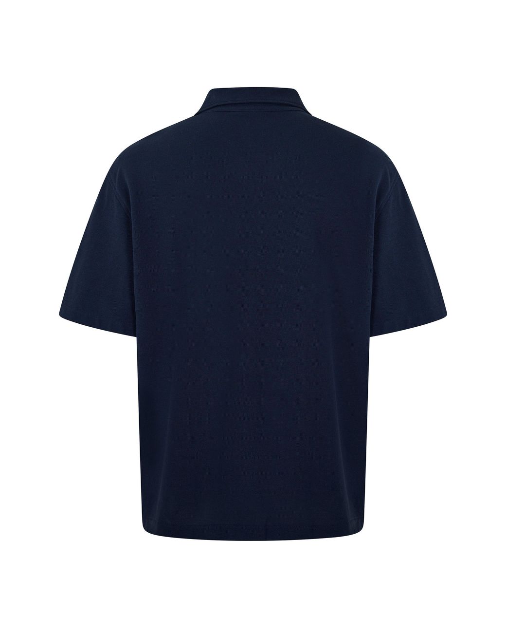 Lacoste Blue Short Sleeve Plain Shirt for men