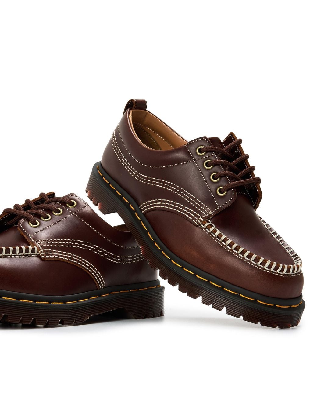Dr. Martens Brown Lowell Lace Up Shoes