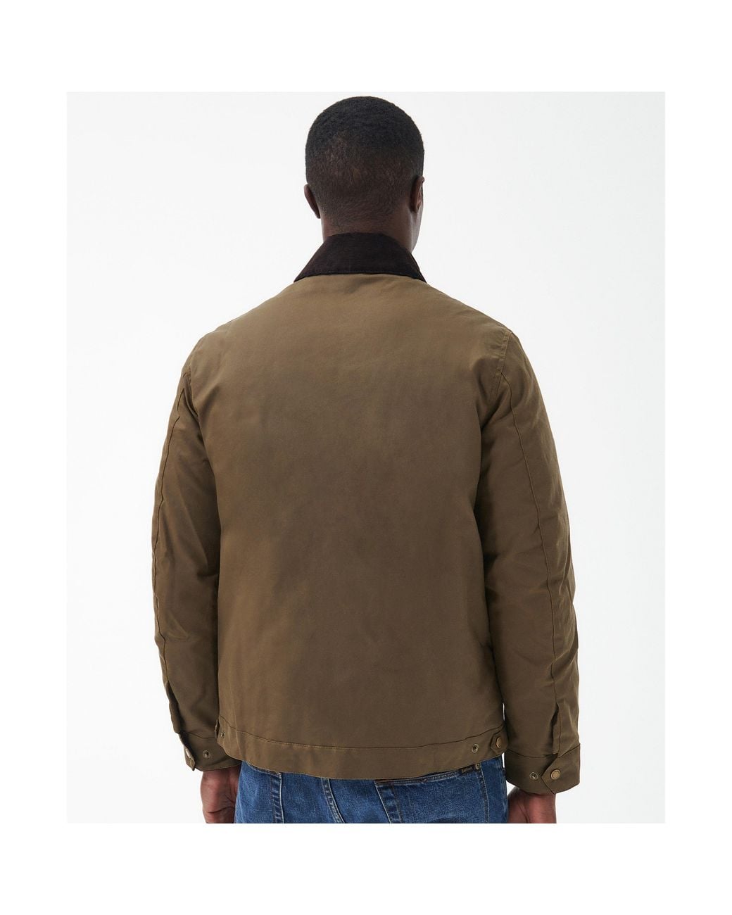 Barbour Green Steve Mcqueen Workers Tailored-Fit Wax Jacket for men