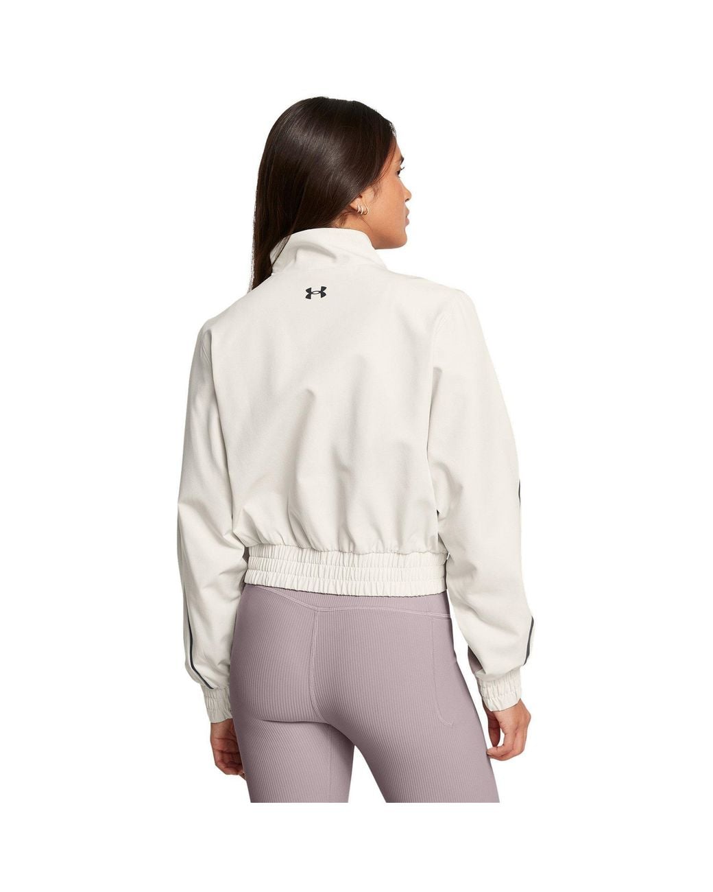 Under Armour Blue Unstoppable Cropped Tracksuit Top