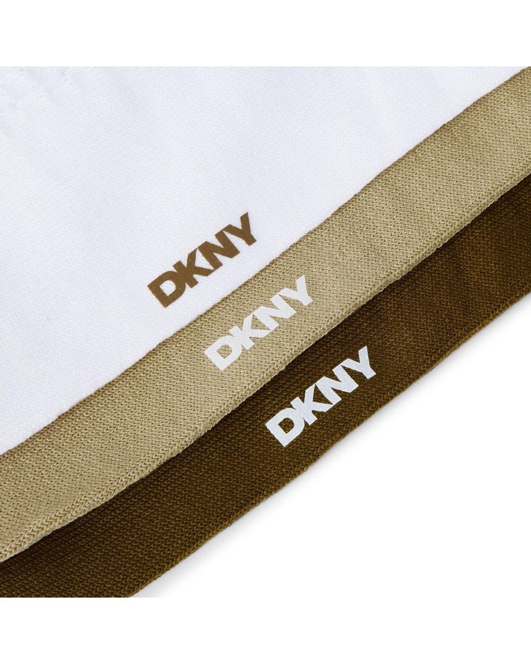 DKNY Green 3 Pack Trainer Liners Leif for men