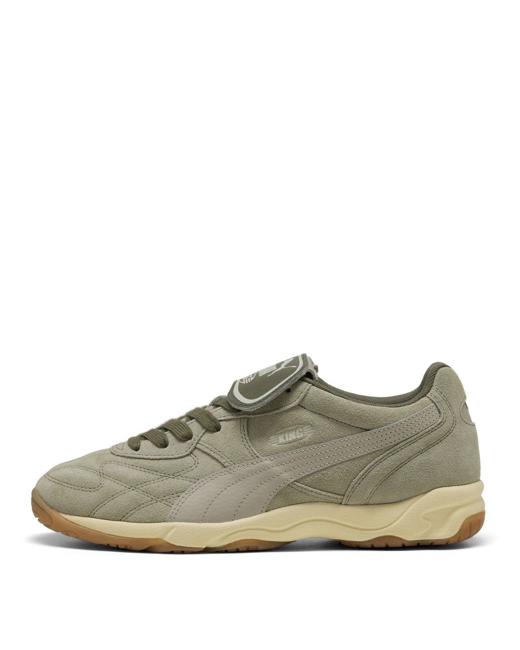 PUMA Green King Indoor Suede Low Top Trainers for men