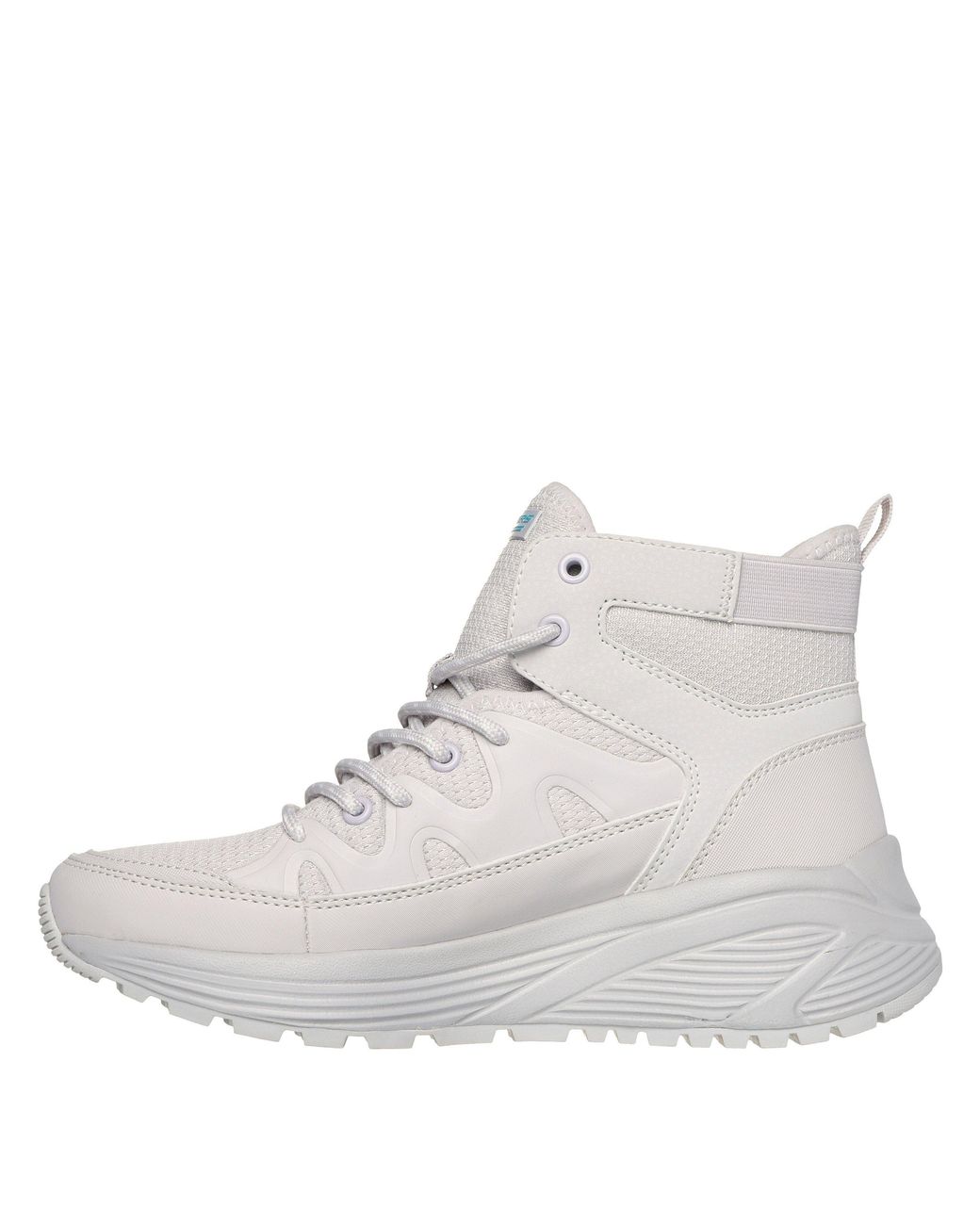 Skechers White High-Top Trainers