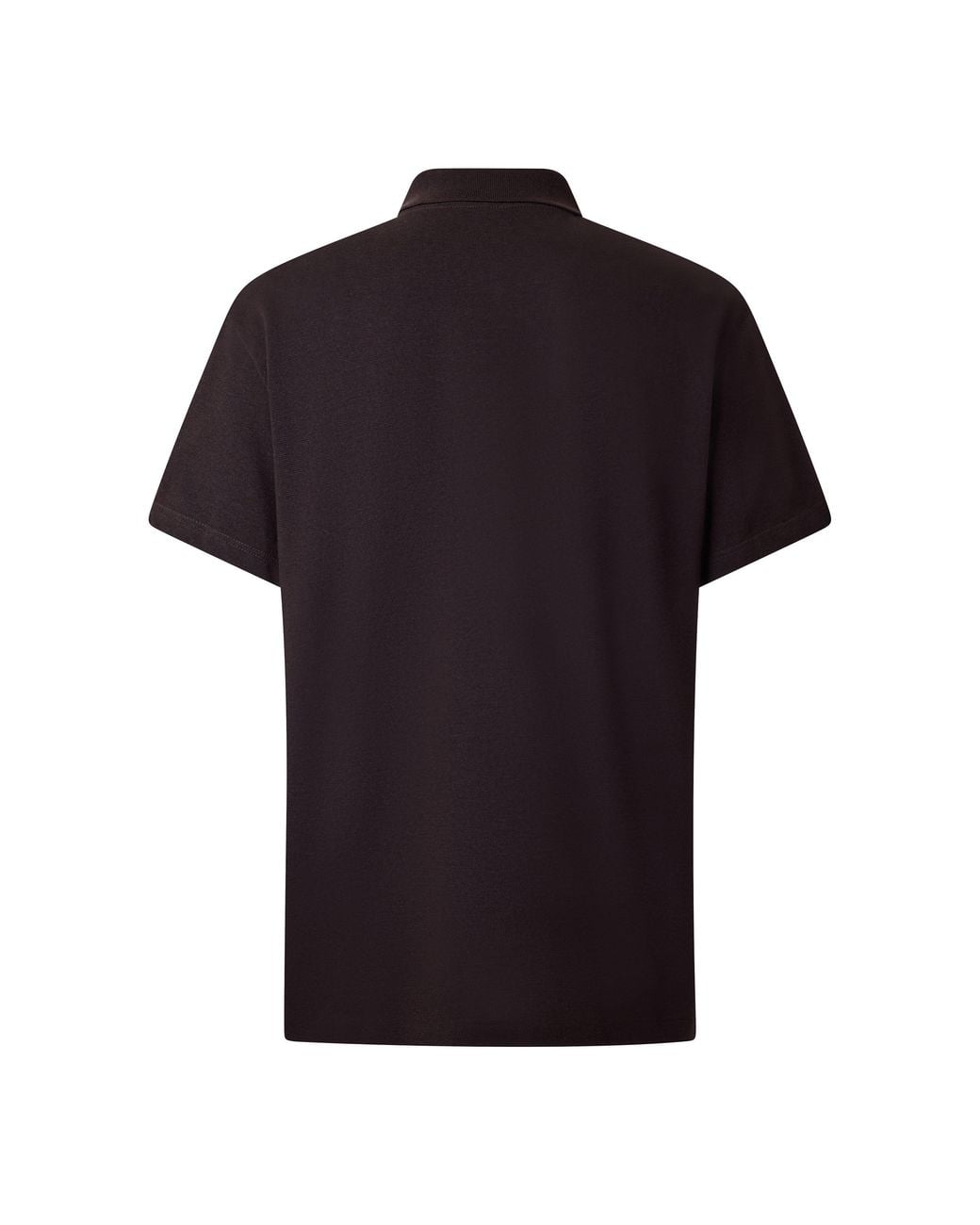 Lacoste Black Regular Fit Short Sleeve Polo Shirt for men
