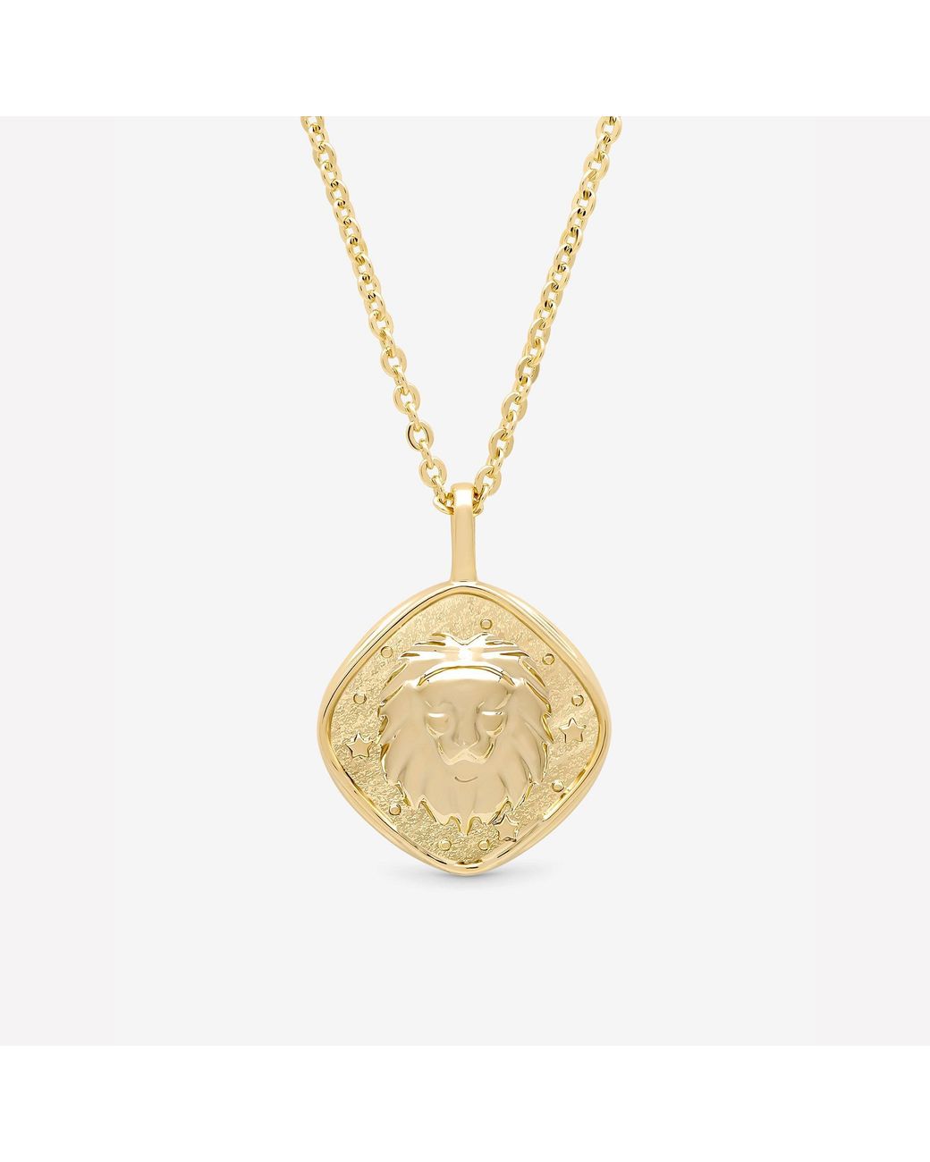 Jon Richard Red Plated Molten Horoscope Pendant