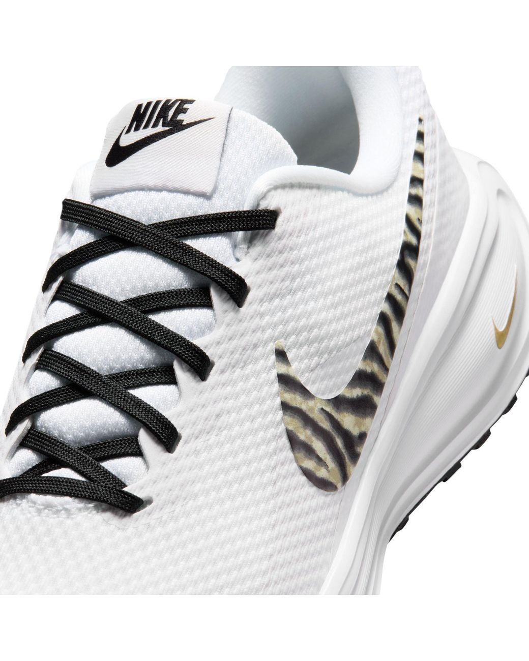 Nike White Revolution 8 Road Running Shoes