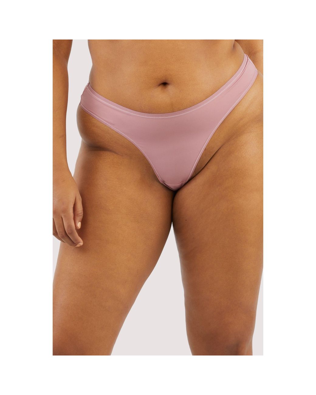 Playful Promises Pink Second Skin Rose Recycled Thong