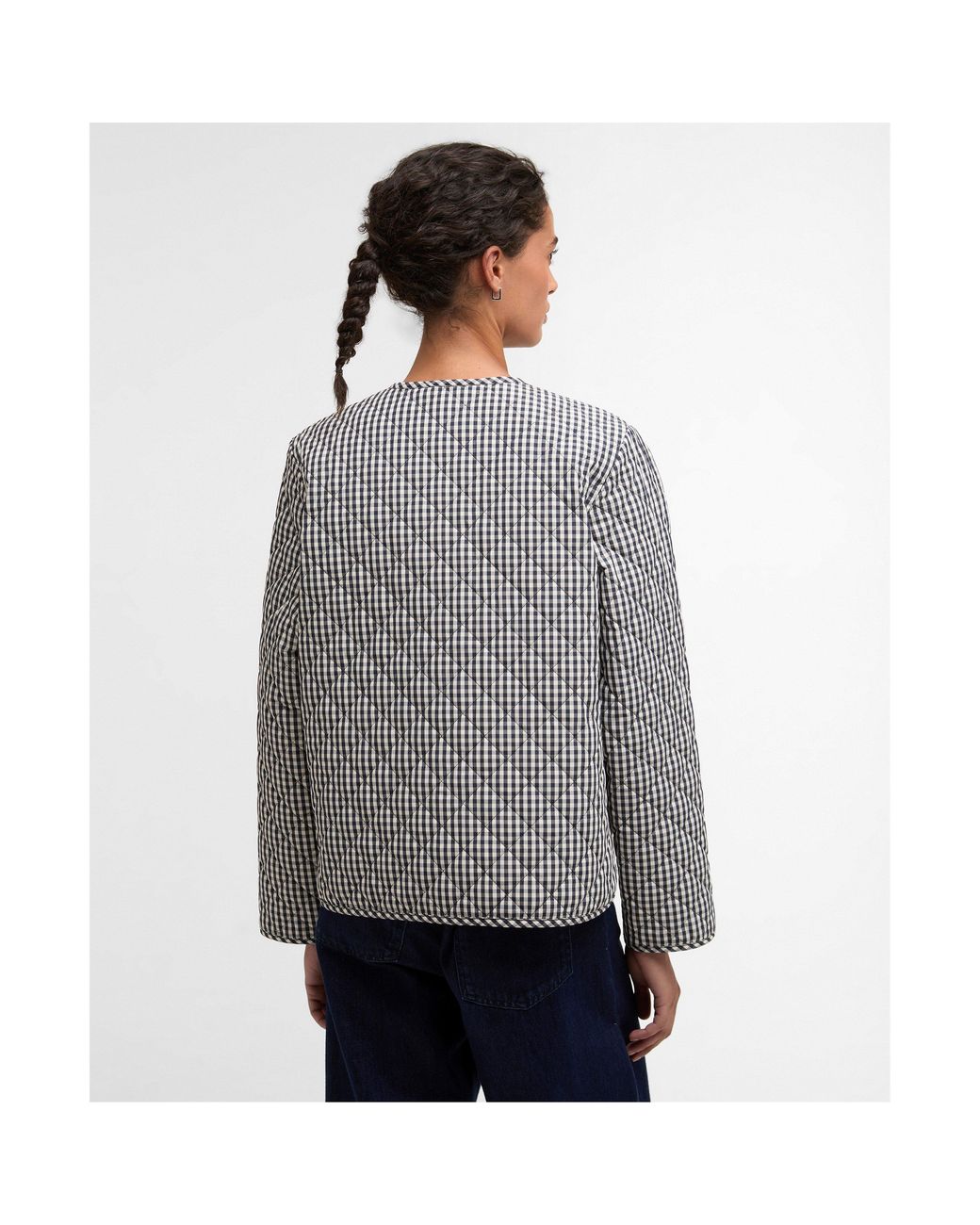 Barbour Gray Quilted Jacket
