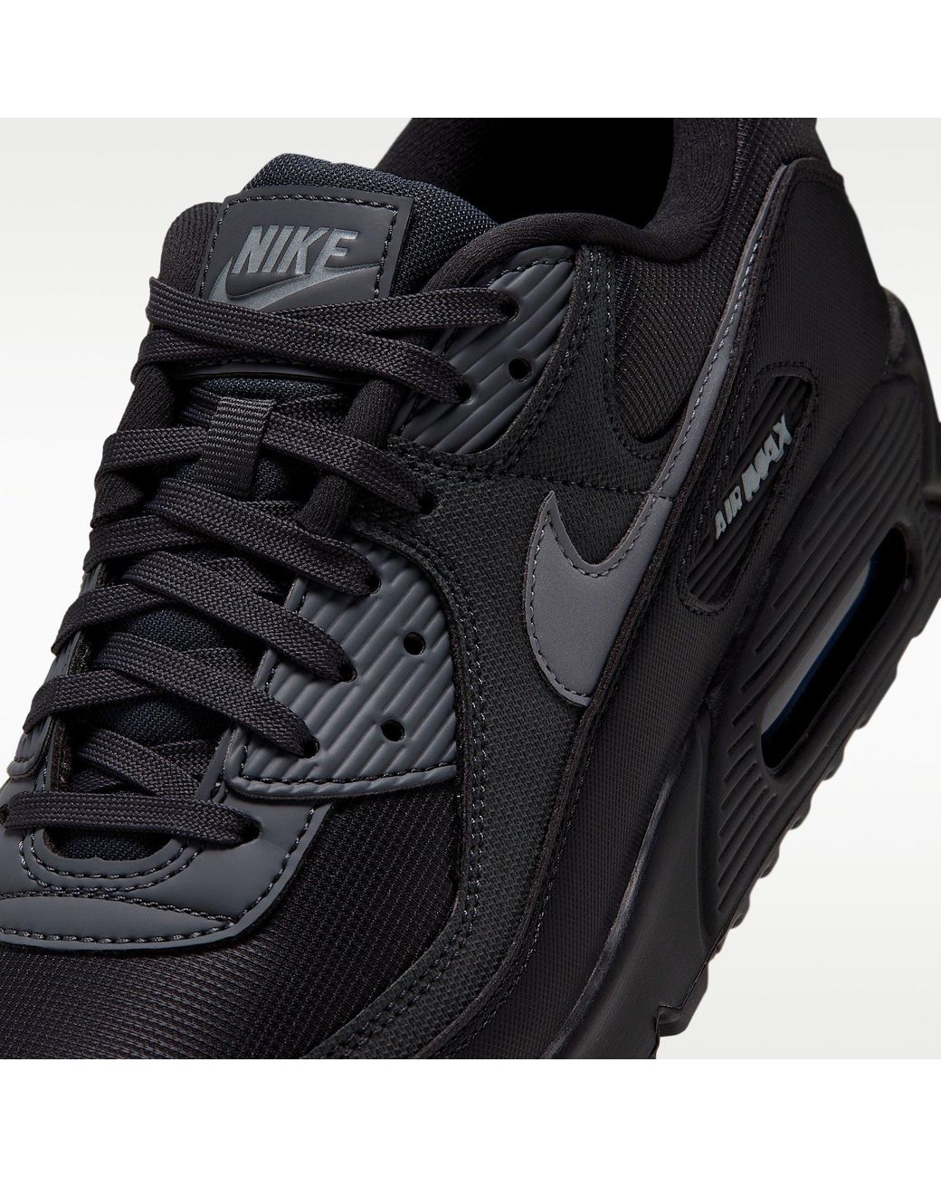 Nike Black Air Max 90 Shoes for men