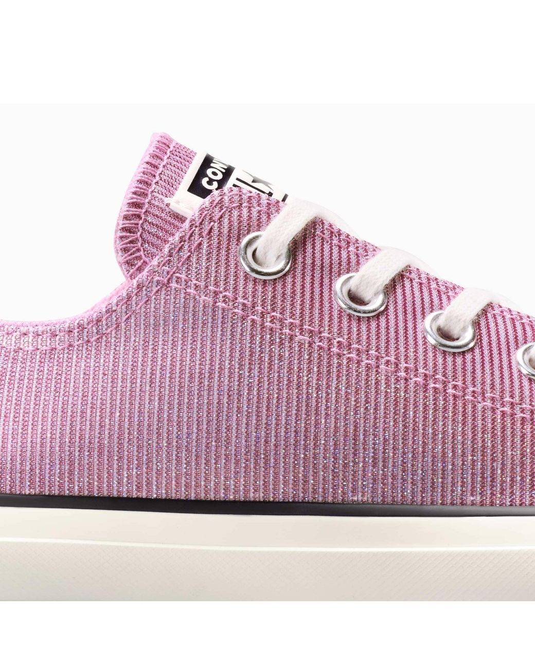 Converse Pink Chuck Taylor All Star Lif Canvas Trainers