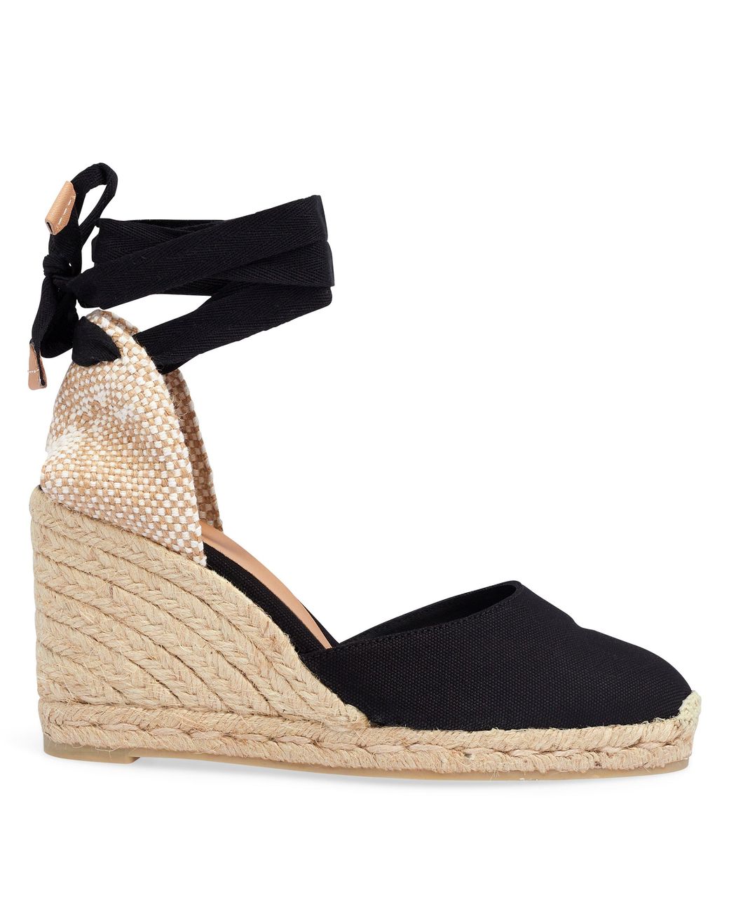 Castaner Blue Carina Wedge Sandals