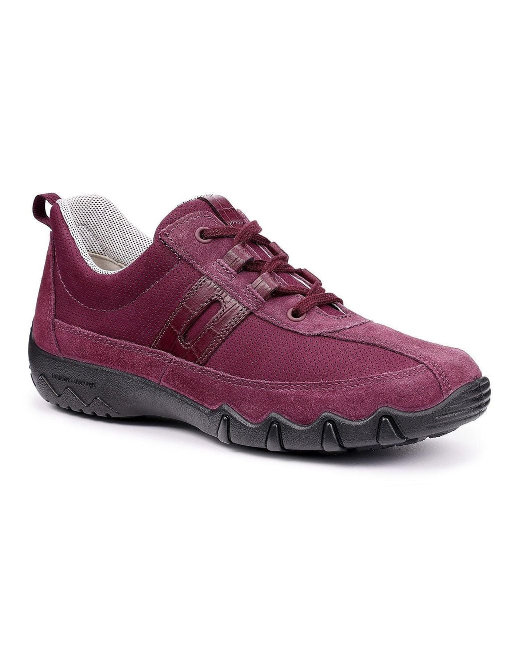 Hotter Purple Leanne Ii Trainers Wide Fit