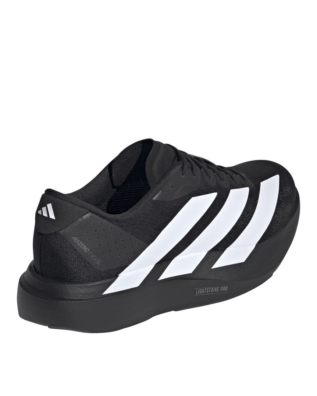 Adidas Black Adizero Evo Sl Shoes for men