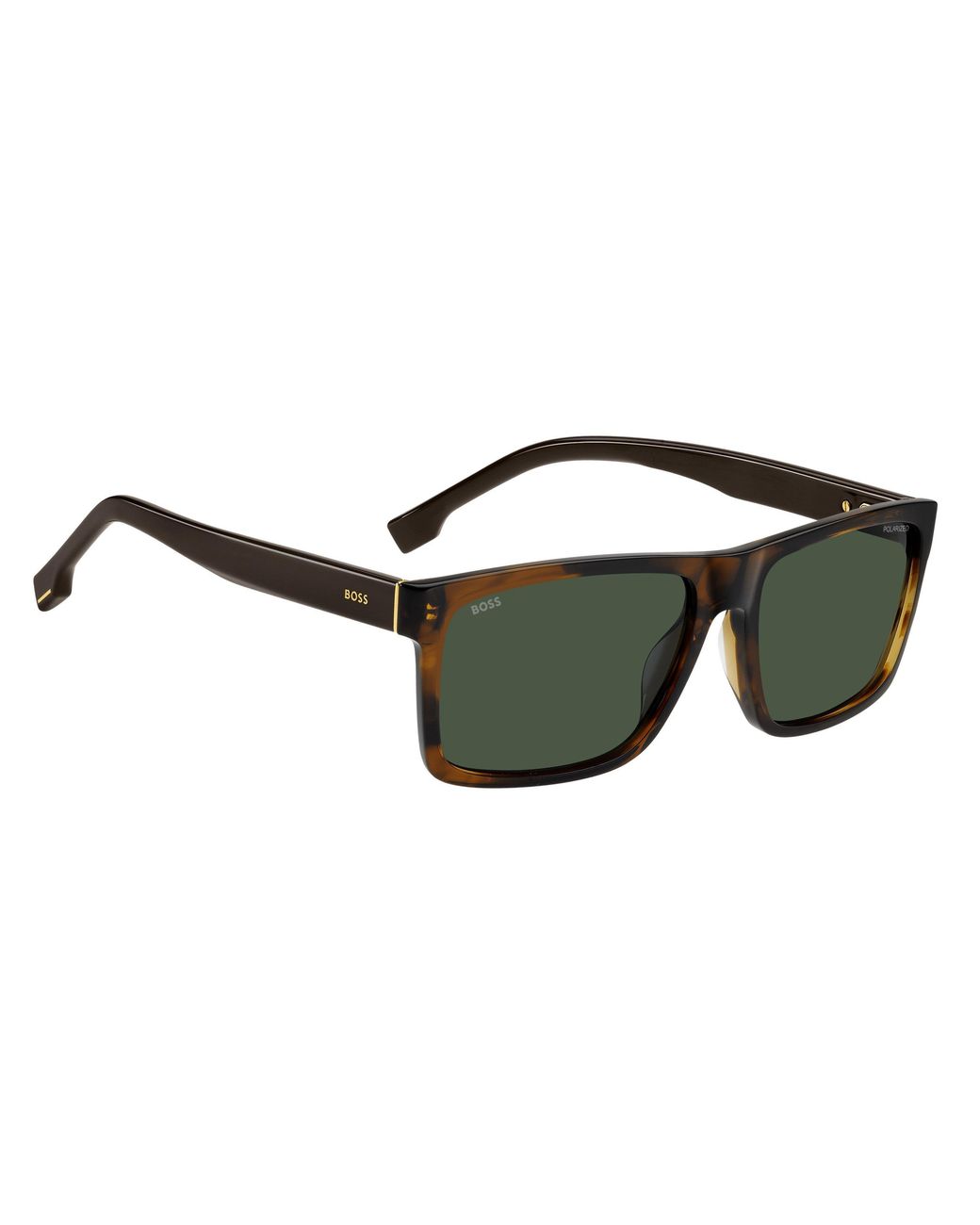 Boss Green Sn63 Polarised Acetate Rectangular Sunglasses for men