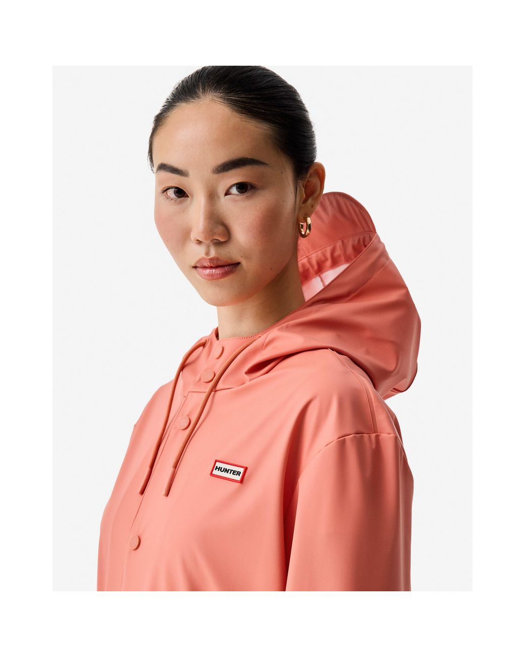 Hunter Red Jo Otb Rain Anorak