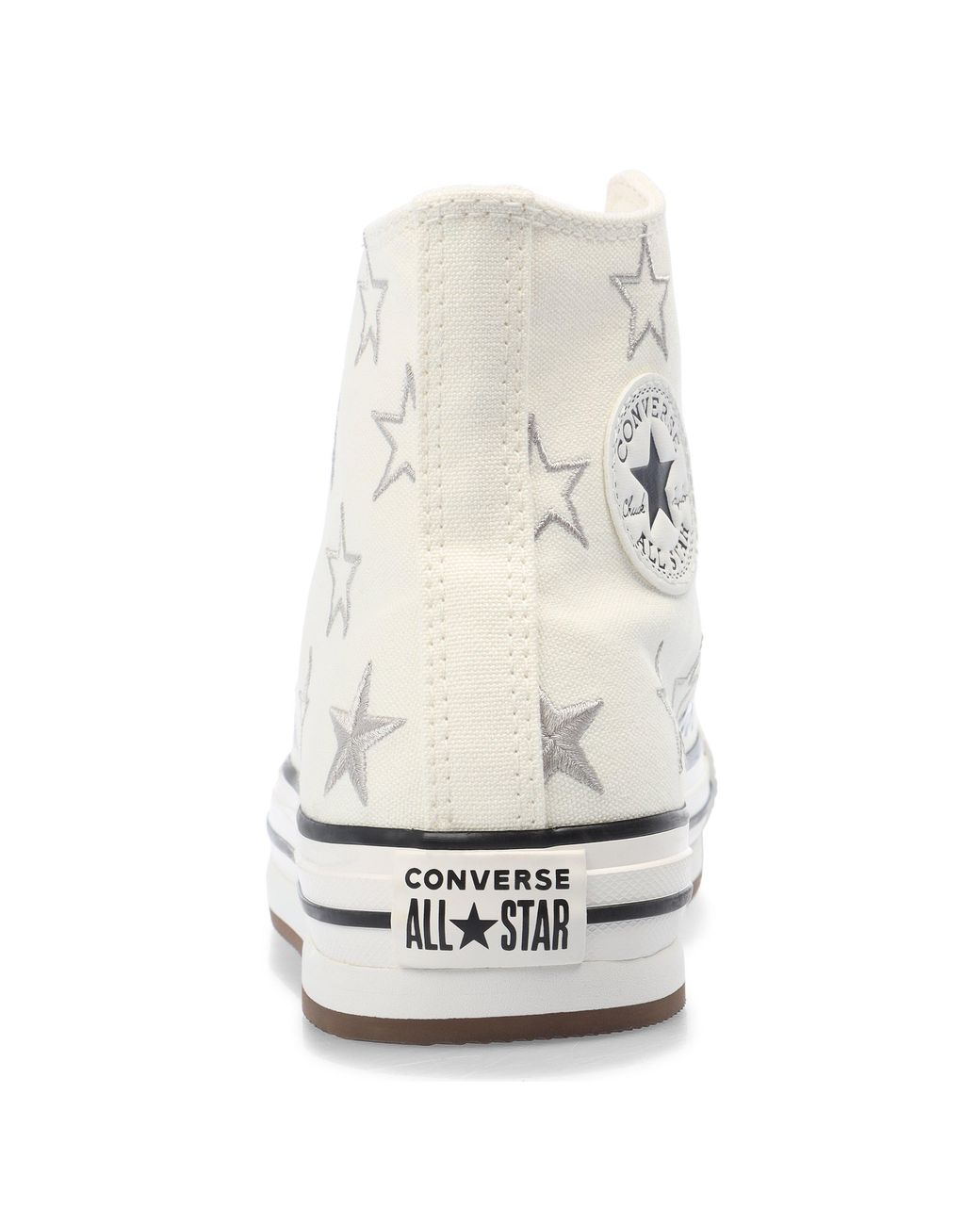 Converse White Chuck Taylor All Star Eva High-Top Trainers