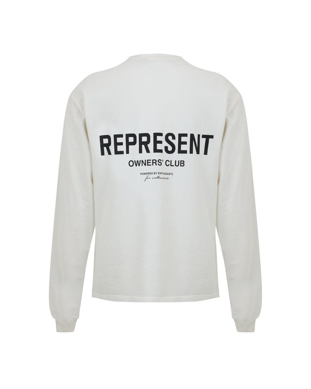 Represent White Owners Club Long Sleeve T-Shirt for men