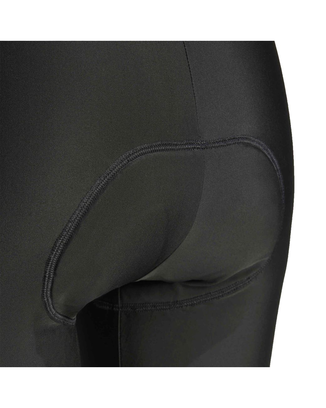 Adidas Black Essentials Padded Compression-Fit Bib Shorts