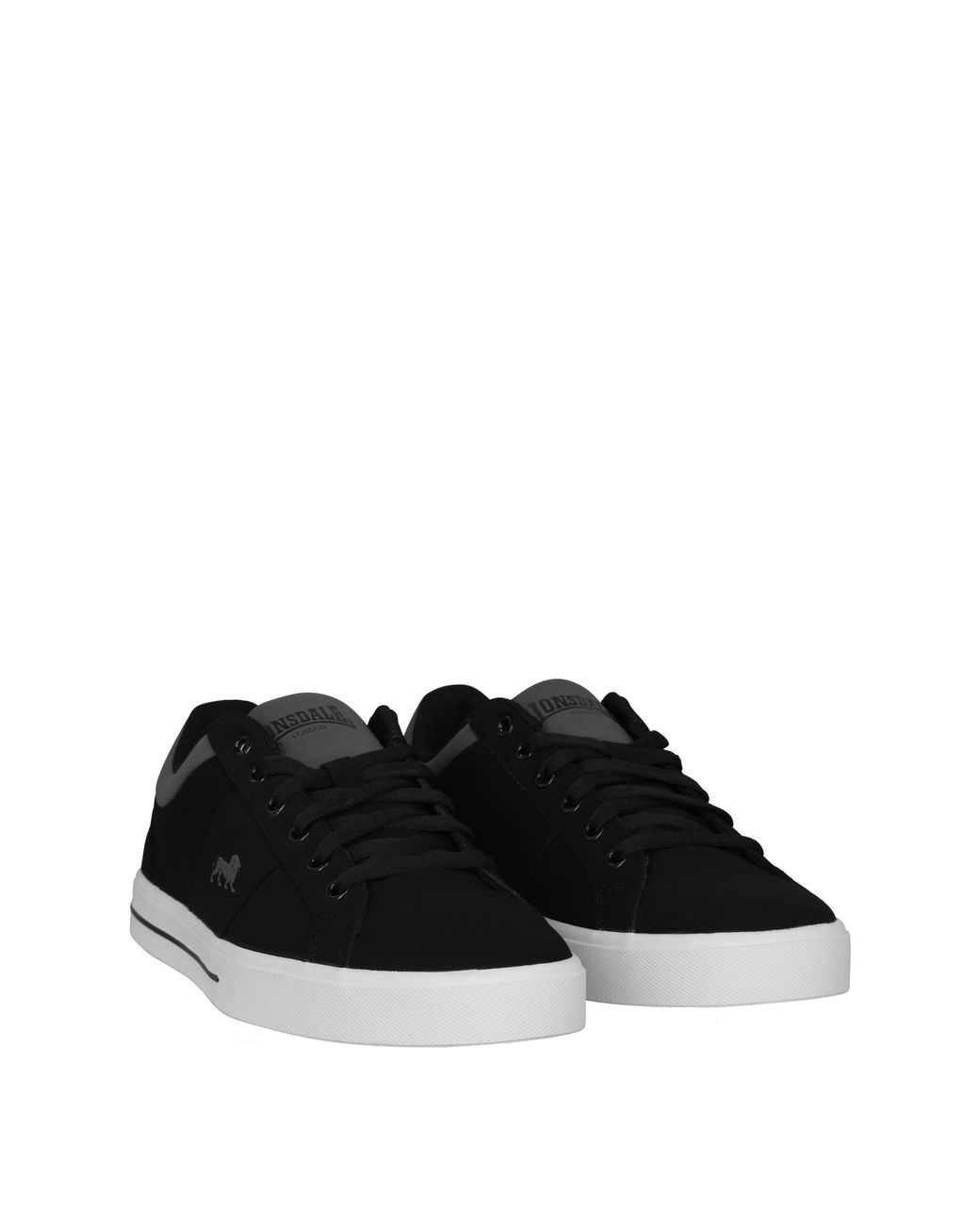 Lonsdale Black Latimer Trainers for men