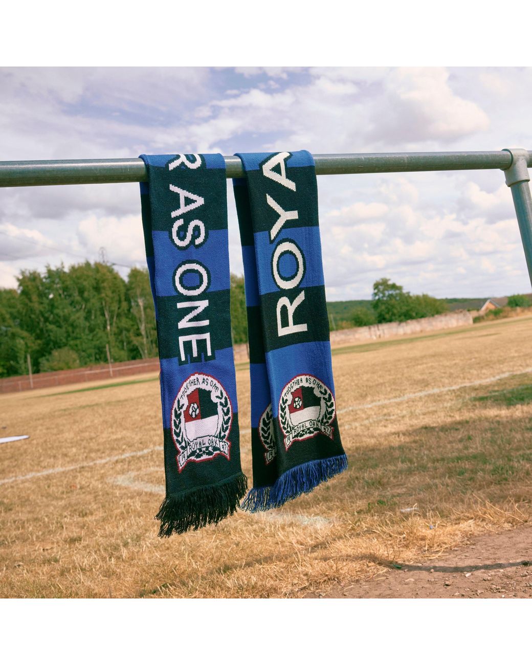 Team Blue Royal Oak Fc Scarf for men